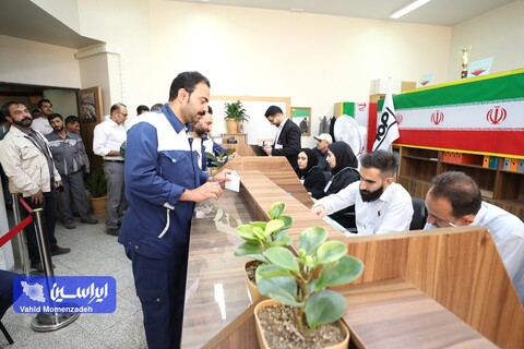 برگزاری انتخابات ریاست جمهوری در ناحیه نورد سرد شرکت فولاد مبارکه