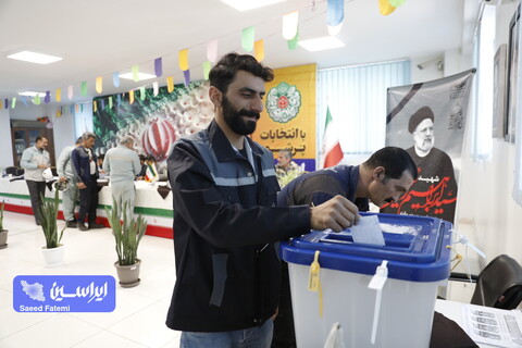 برگزاری انتخابات ریاست جمهوری در مجتمع فولاد سبای فولاد مبارکه