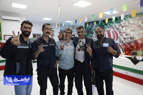 برگزاری انتخابات ریاست جمهوری در مجتمع فولاد سبای فولاد مبارکه