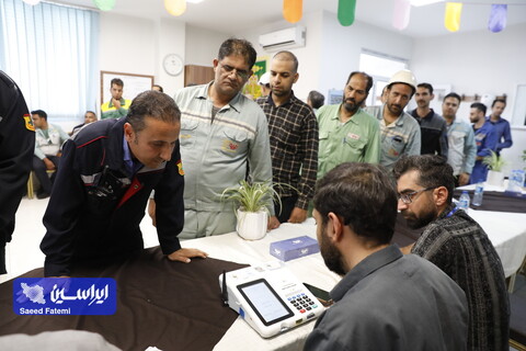 برگزاری انتخابات ریاست جمهوری در مجتمع فولاد سبای فولاد مبارکه