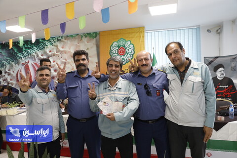 برگزاری انتخابات ریاست جمهوری در مجتمع فولاد سبای فولاد مبارکه