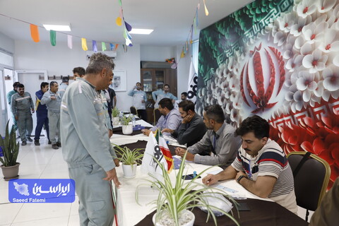برگزاری انتخابات ریاست جمهوری در مجتمع فولاد سبای فولاد مبارکه