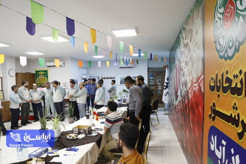 برگزاری انتخابات ریاست جمهوری در مجتمع فولاد سبای فولاد مبارکه