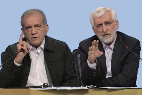 پخش نطق زنده سعید جلیلی و مسعود پزشکیان امشب در شبکه یک سیما