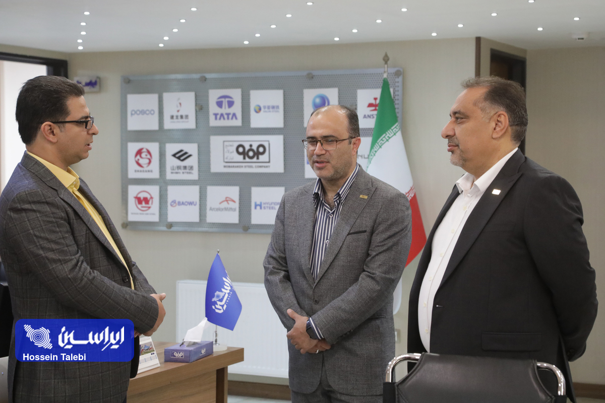 بازدید مدیر مجتمع فولاد سبا از پایگاه خبری تحلیلی ایراسین