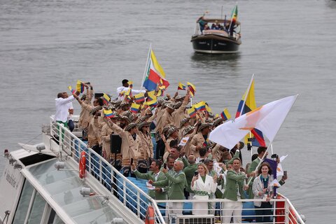 افتتاحیه المپیک 2024 پاریس