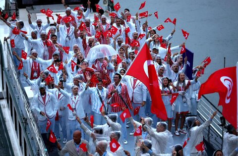 افتتاحیه المپیک 2024 پاریس