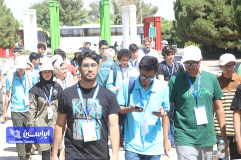 بازدید دانش‌آموزان نخبه شرکت کننده در المپیاد فیزیک از شرکت فولاد مبارکه