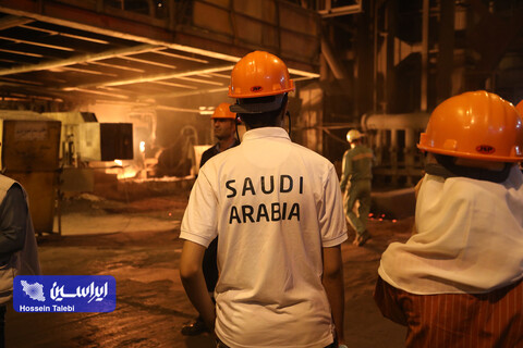 بازدید دانش‌آموزان نخبه شرکت کننده در المپیاد فیزیک از شرکت فولاد مبارکه