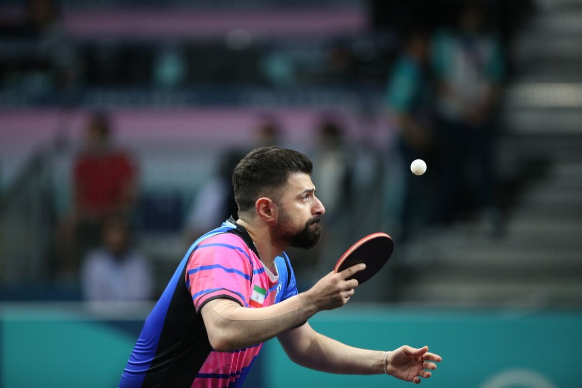 شکست نیما عالمیان مقابل حریف سرسخت/ پینگ‌پونگ‌بازی ایرانی حذف شد