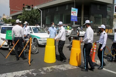 انسداد موقت محور هراز به دلیل عملیات عمرانی