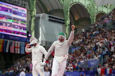 کامبک تیم ملی شمشیربازی مقابل آمریکا/ یک گام فاصله تا مدال المپیک