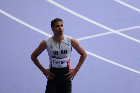 حسن تفتیان در مرحله مقدماتی پنجم شد و به نیمه نهایی نرسید