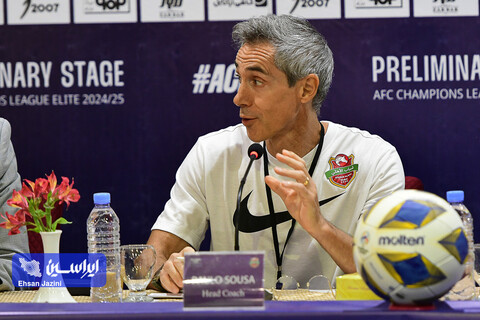 نشست خبری سپاهان شباب الاهلی