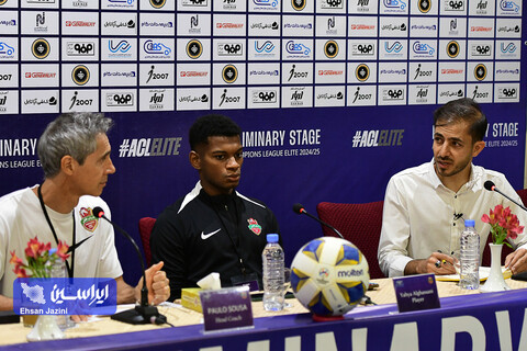 نشست خبری سپاهان شباب الاهلی