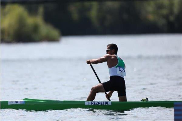 رضایی به مرحله یک چهارم نهایی قایقرانی رفت