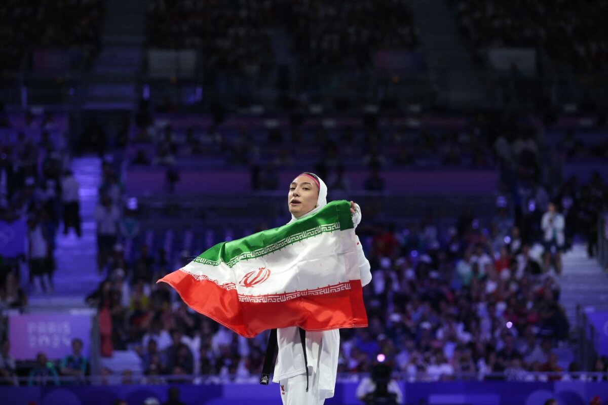 مدال برنز مبینا نعمت‌زاده برای ایران