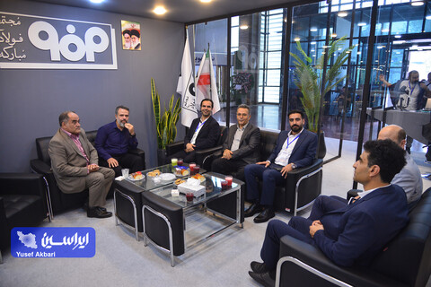 غرفه شرکت فولاد مبارکه در سومین روز از بیست و چهارمین نمایشگاه بین‌المللی لوازم خانگی