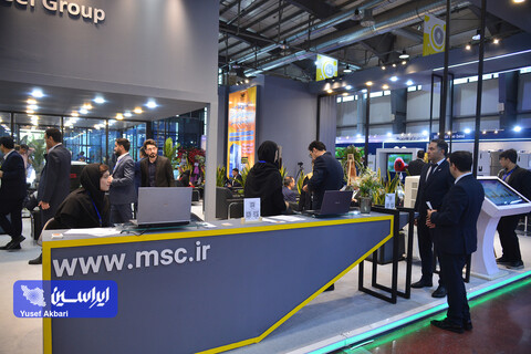 غرفه شرکت فولاد مبارکه در سومین روز از بیست و چهارمین نمایشگاه بین‌المللی لوازم خانگی