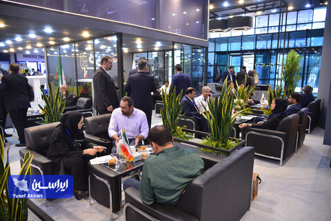 غرفه شرکت فولاد مبارکه در سومین روز از بیست و چهارمین نمایشگاه بین‌المللی لوازم خانگی