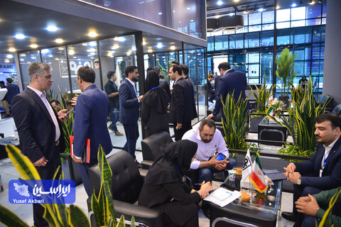 غرفه شرکت فولاد مبارکه در سومین روز از بیست و چهارمین نمایشگاه بین‌المللی لوازم خانگی