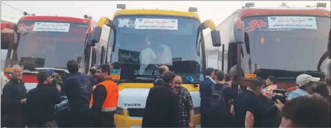 بسیج ناوگان عمومی در اوج بازگشت زائران اربعین