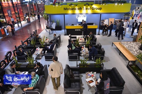 غرفه فولاد مبارکه در اولین روز از شانزدهمین نمایشگاه متالکس اصفهان