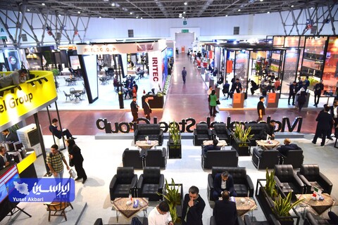 غرفه فولاد مبارکه در اولین روز از شانزدهمین نمایشگاه متالکس اصفهان