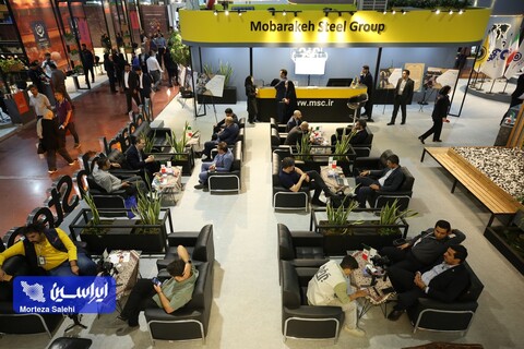 غرفه فولاد مبارکه در دومین روز از شانزدهمین نمایشگاه متالکس اصفهان