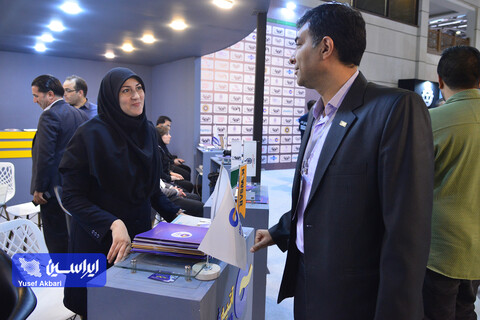 غرفه فولاد مبارکه در سومین روز از شانزدهمین نمایشگاه متالکس اصفهان