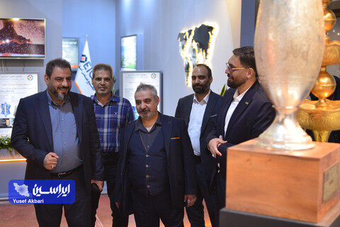 غرفه فولاد مبارکه در سومین روز از شانزدهمین نمایشگاه متالکس اصفهان