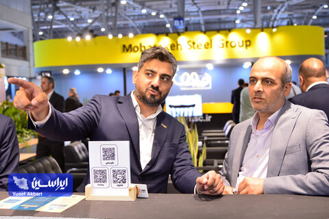 غرفه فولاد مبارکه در سومین روز از شانزدهمین نمایشگاه متالکس اصفهان