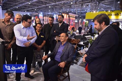 غرفه فولاد مبارکه در آخرین روز از شانزدهمین نمایشگاه متالکس اصفهان