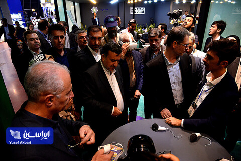 آیین افتتاح و غرفه گروه فولاد مبارکه در اولین روز از دومین نمایشگاه تخصصی انرژی‌های نو و تجدیدپذیر اصفهان