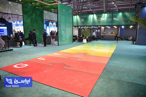 آیین افتتاح و غرفه گروه فولاد مبارکه در اولین روز از دومین نمایشگاه تخصصی انرژی‌های نو و تجدیدپذیر اصفهان