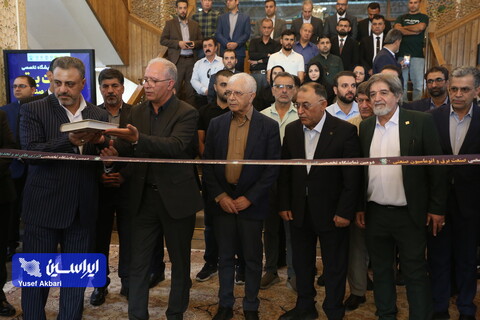 آیین افتتاح و غرفه گروه فولاد مبارکه در اولین روز از دومین نمایشگاه تخصصی انرژی‌های نو و تجدیدپذیر اصفهان