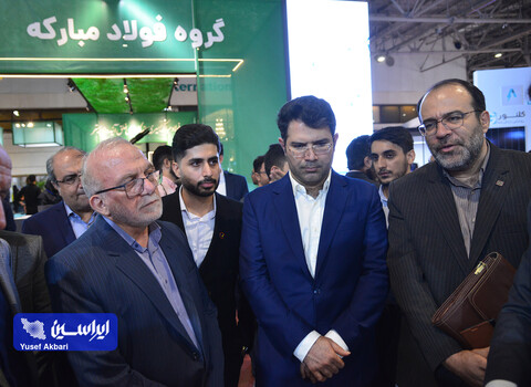 غرفه گروه فولاد مبارکه در سومین روز از نمایشگاه تخصصی انرژی‌های نو و تجدیدپذیر اصفهان