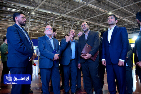 غرفه گروه فولاد مبارکه در سومین روز از نمایشگاه تخصصی انرژی‌های نو و تجدیدپذیر اصفهان