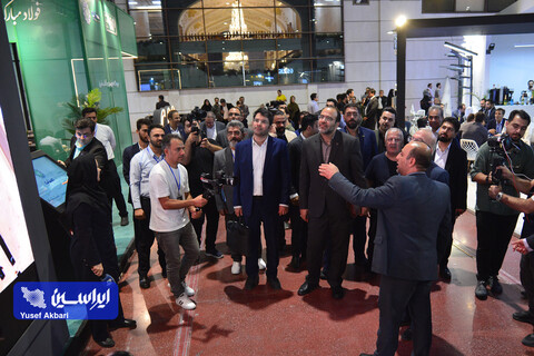 غرفه گروه فولاد مبارکه در سومین روز از نمایشگاه تخصصی انرژی‌های نو و تجدیدپذیر اصفهان