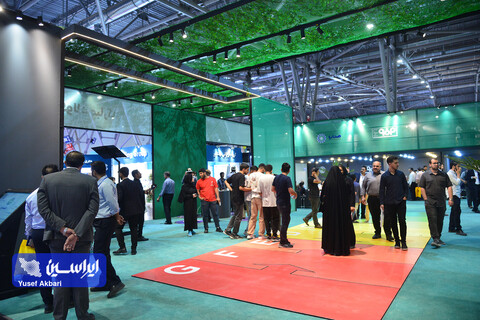 غرفه گروه فولاد مبارکه در سومین روز از نمایشگاه تخصصی انرژی‌های نو و تجدیدپذیر اصفهان