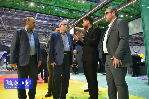 غرفه گروه فولاد مبارکه در سومین روز از نمایشگاه تخصصی انرژی‌های نو و تجدیدپذیر اصفهان