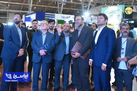 غرفه گروه فولاد مبارکه در سومین روز از نمایشگاه تخصصی انرژی‌های نو و تجدیدپذیر اصفهان