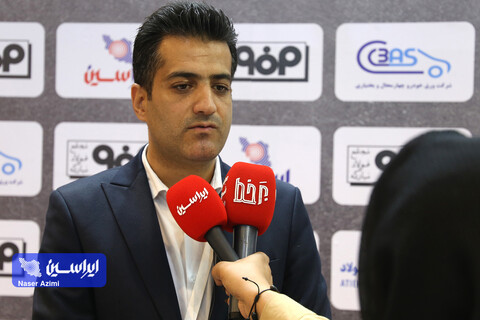 غرفه شرکت فولاد مبارکه در اولین روز از بیست و سومین نمایشگاه بین‌المللی تأسیسات تهران