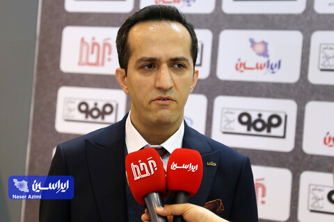 غرفه شرکت فولاد مبارکه در اولین روز از بیست و سومین نمایشگاه بین‌المللی تأسیسات تهران