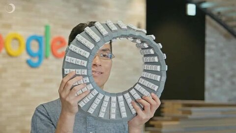 صفحه کلید جدید و عجیب گوگل!