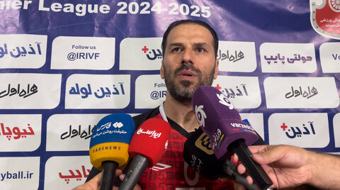 اختلاف امتیاز در ست پنجم به تیم مهرگان نور روحیه داد