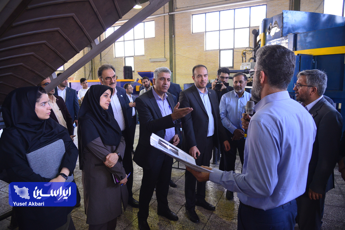 معاون برنامه‌ریزی و توانمندسازی ایمیدرو از پردیس توسعه‌فناوری‌های راهبردی فولاد مبارکه بازدید کرد