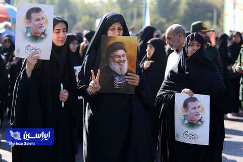 آئین تشییع و خاکسپاری سرلشکر شهید عباس نیلفروشان در اصفهان