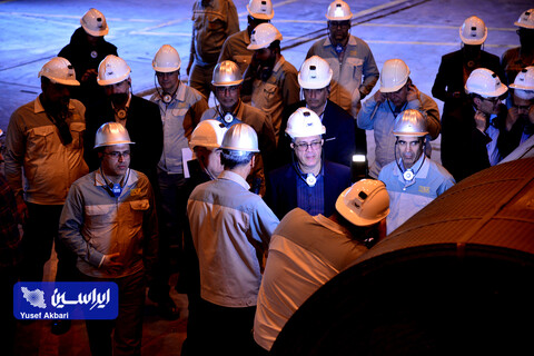 بازدید هیئت مدیره فولاد مبارکه از مجتمع فولاد سبا