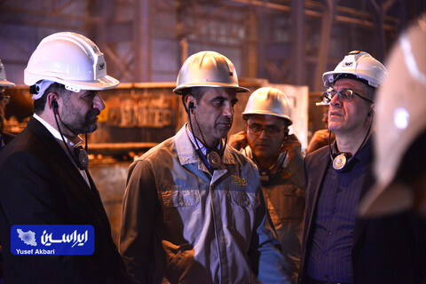بازدید هیئت مدیره فولاد مبارکه از مجتمع فولاد سبا